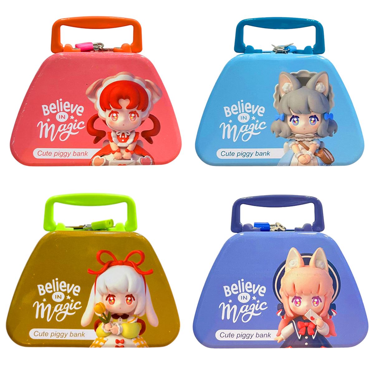 DEMAO KUMBARA DME047 METAL BELİEVE İN MAGİC KİLİTLİ 1