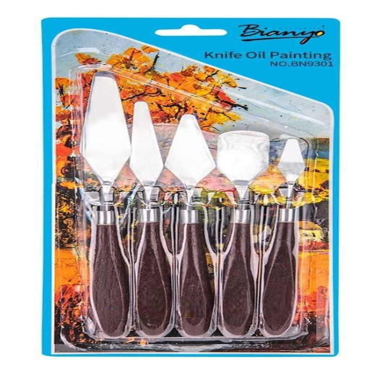 BİANYO SPATÜL METAL 5 Lİ 9301 1