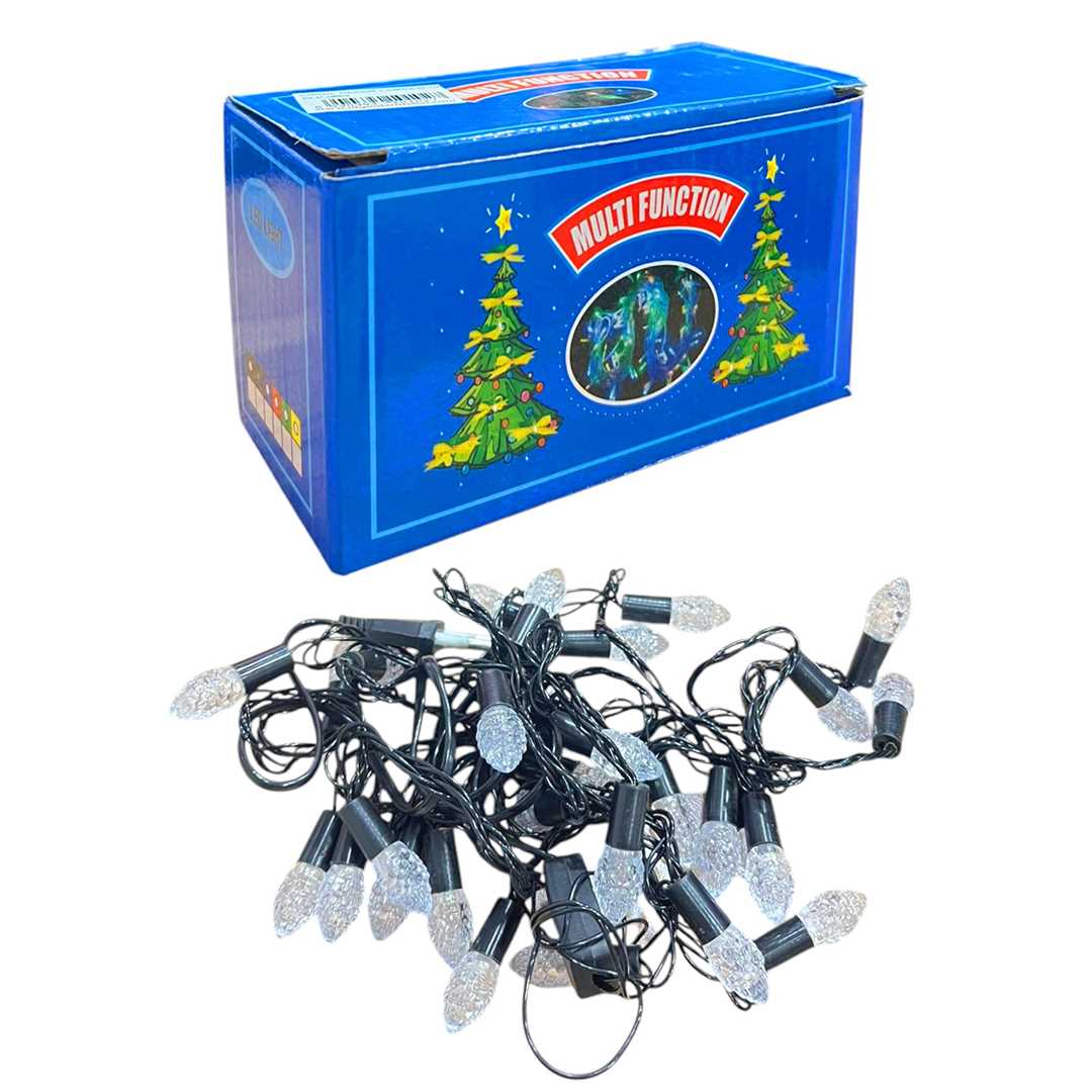 UZAY YILBAŞI SÜSÜ 0653 LED IŞIK RENKLİ 1