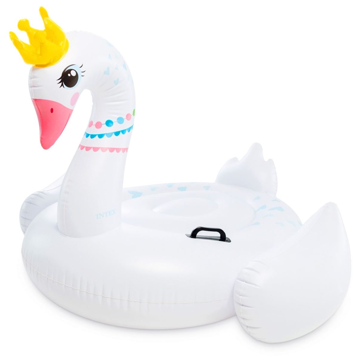 İNTEX 57562NP WET SET COLLECTİON KUĞU TUTAMAÇLI BİNİCİ 188x124 CM 3+ 1