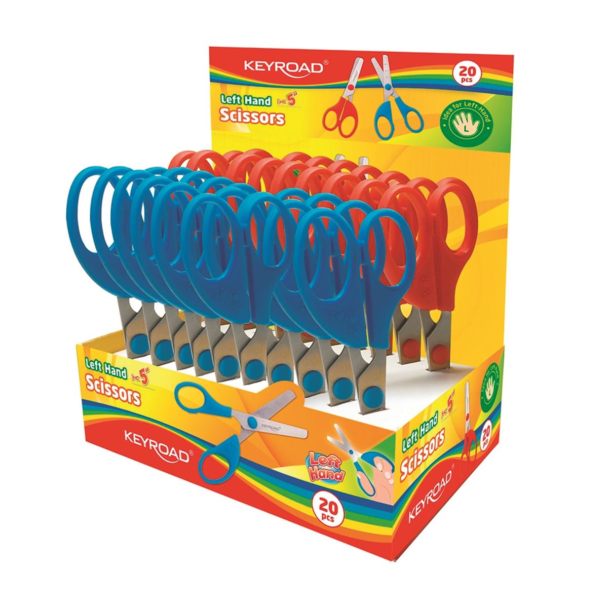 KEYROAD SOL EL OKUL MAKASI KR972393 13 CM 20 Lİ 1
