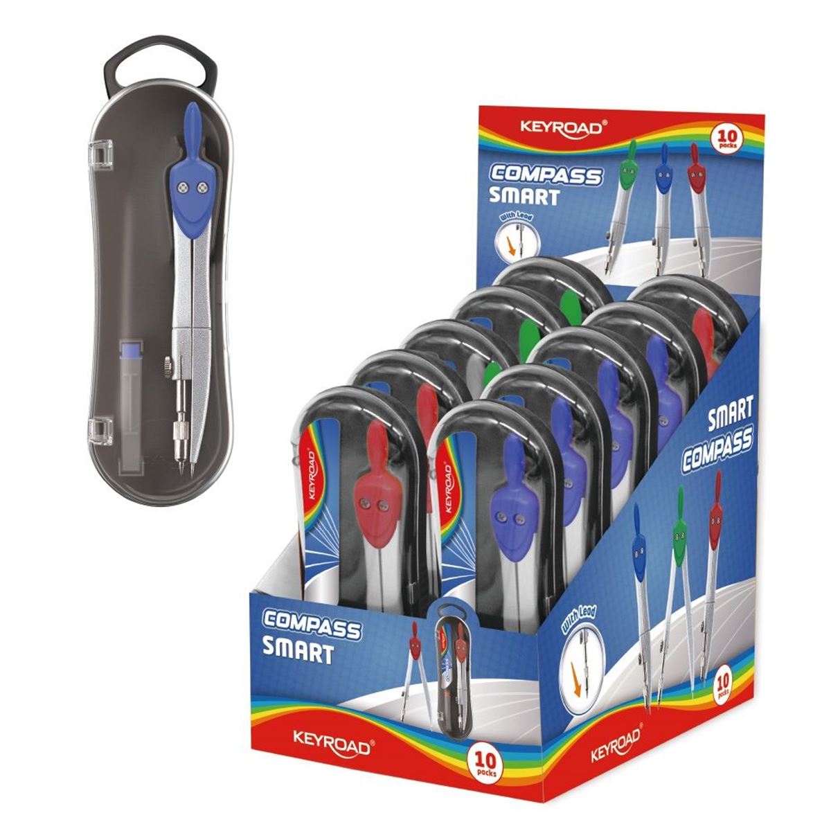 KEYROAD PERGEL SETİ KR972474 METAL SMART UÇLU 10 LU 1