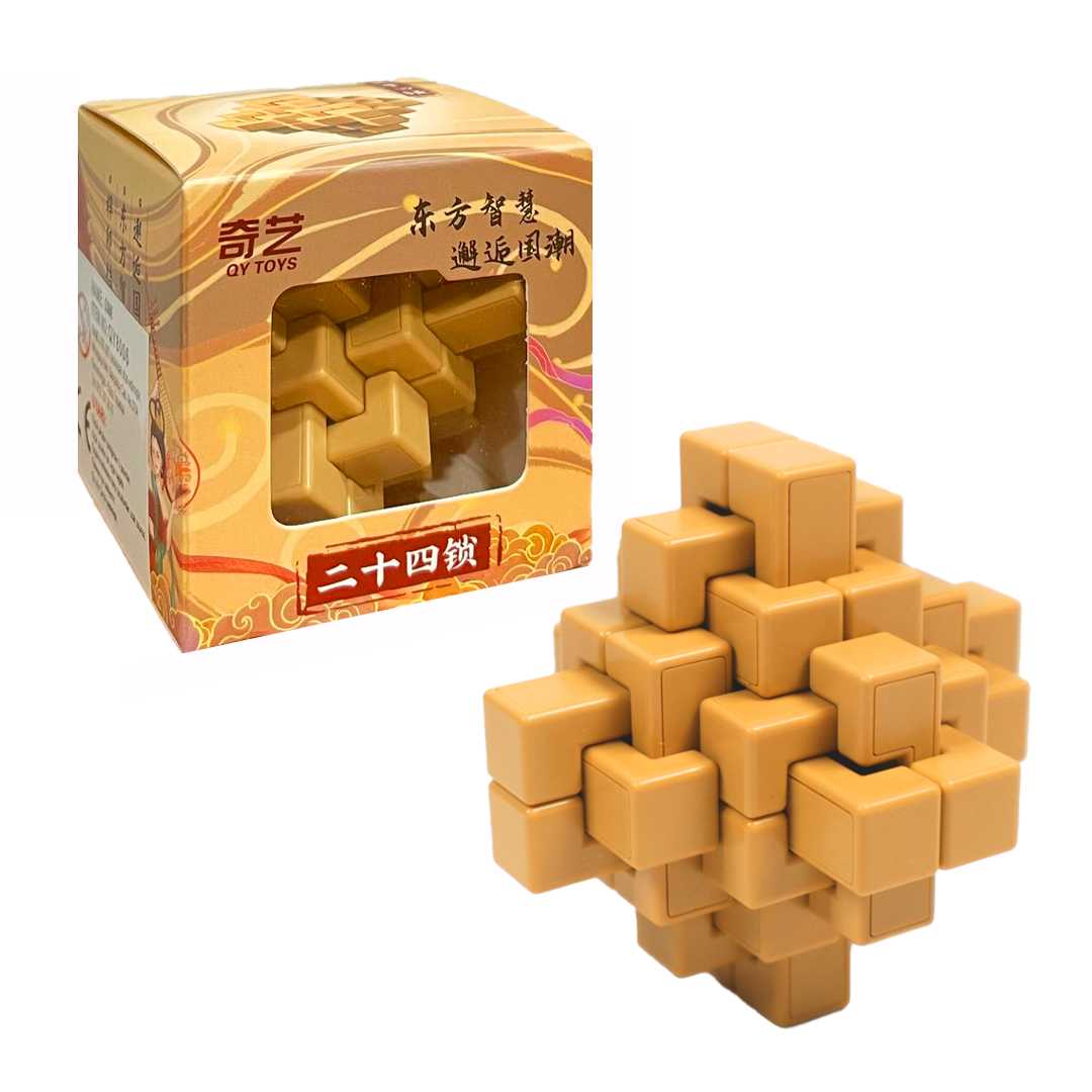 QY TOYS KONG MİNG QY8006 TWENTY-FOUR KİLİT OYUNU 3+ 1