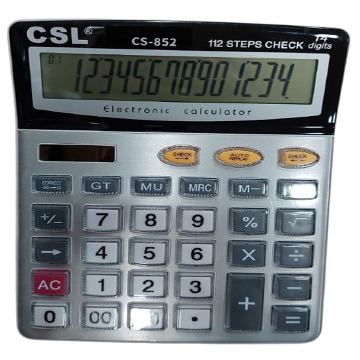 CSL HESAP MAKİNESİ CS-852 12 HANE BÜYÜK BOY 1