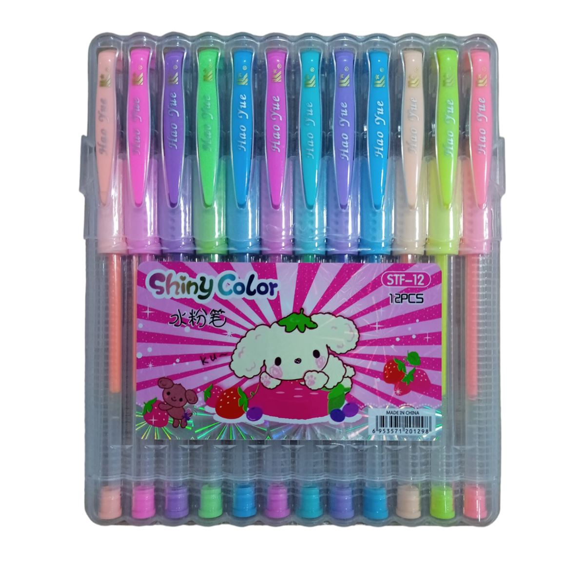 SHİNY COLOR JEL KALEM STF-12 NEON 12 RENK 1