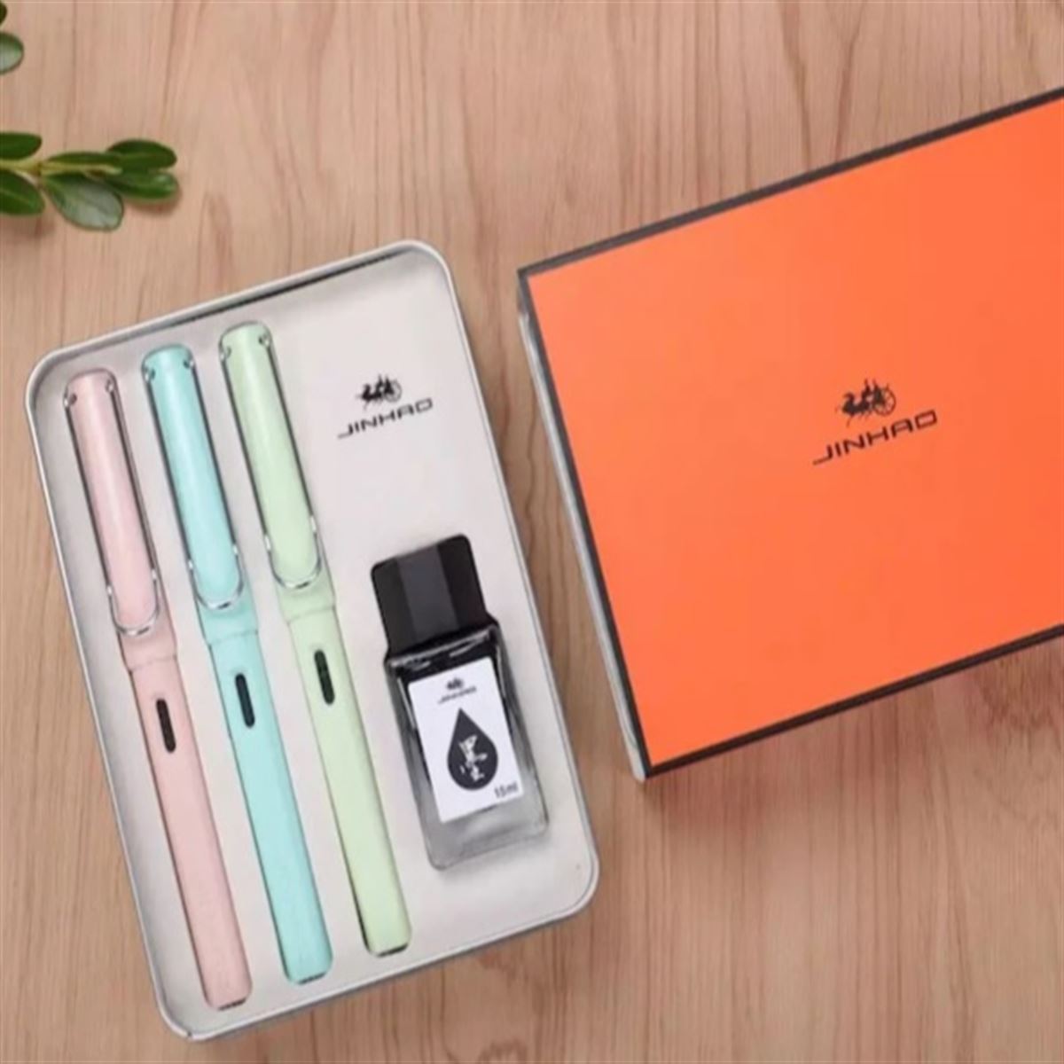 JİNHAO DOLMA KALEM 619 SET 3 LÜ 1