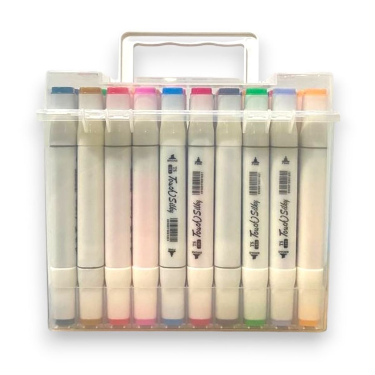 TOUCH SİLKY MARKER TS-181 ÇİFT TARAFLI 60 LI PLASTİK KUTULU 1