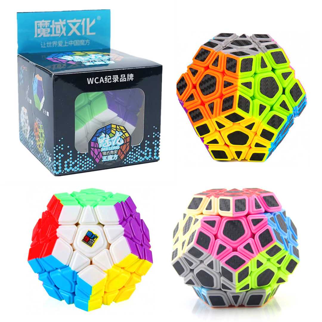 MOYU MEİLONG ZEKA KÜPÜ MF8870 FİBER KARBON MEGAMİNX KÜP 6+ 1
