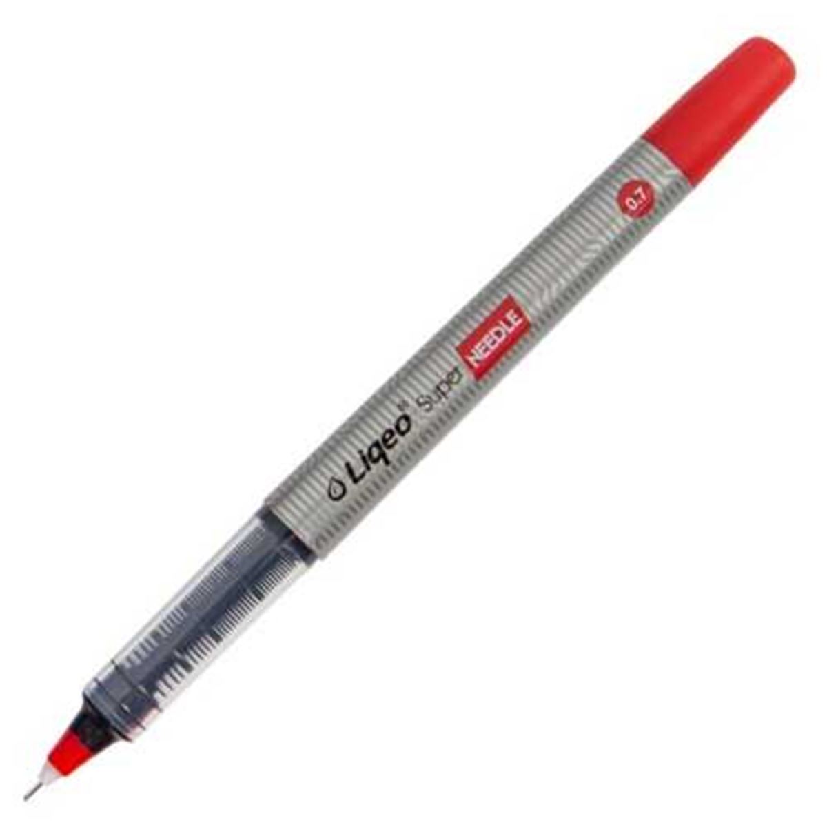 LİQEO İĞNE UÇLU KALEM 07 MM KIRMIZI 12 Lİ R-5004I07-080 1