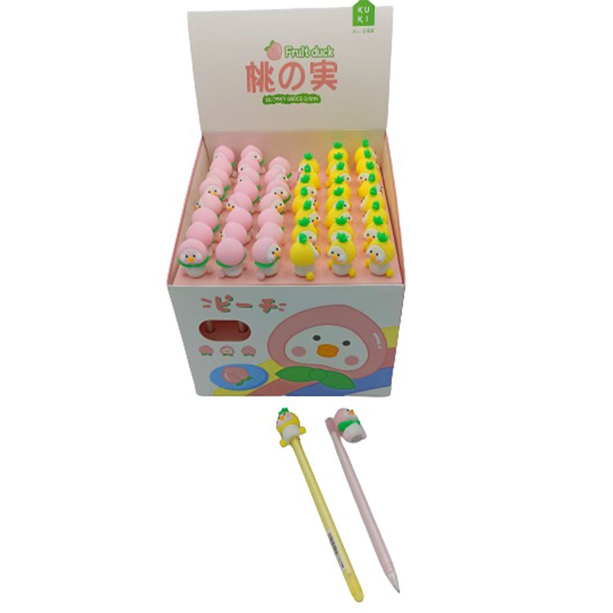 KUKİ JEL KALEM MASKOT BAŞLIKLI 48 Lİ KK-7557 1