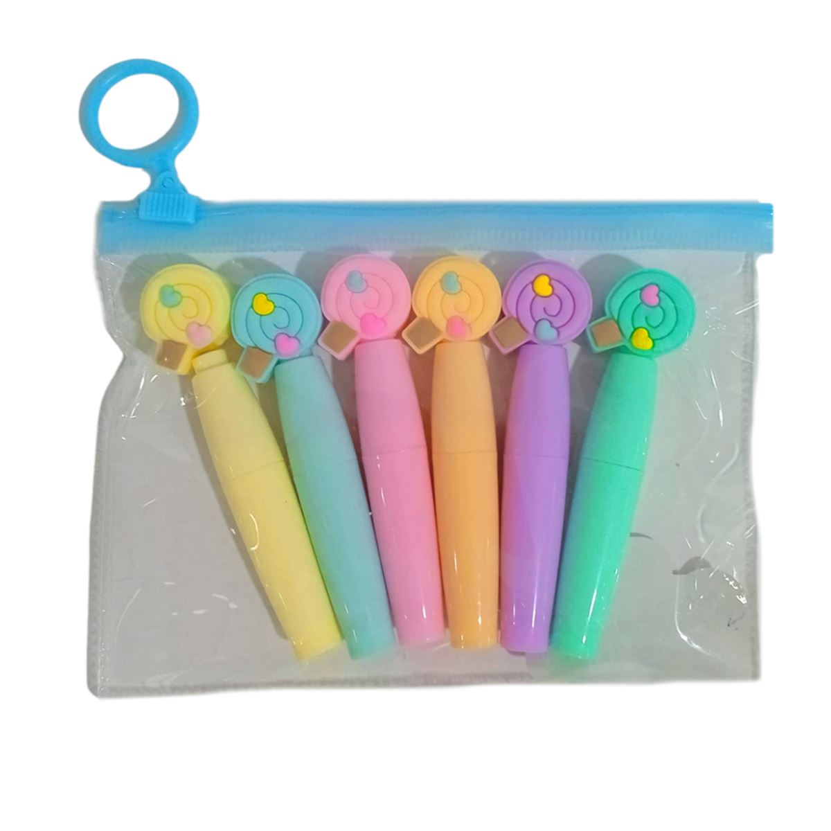 STİCK CANDY FOSFORLU KALEM XYH-306 ŞEKER 6 RENK 1