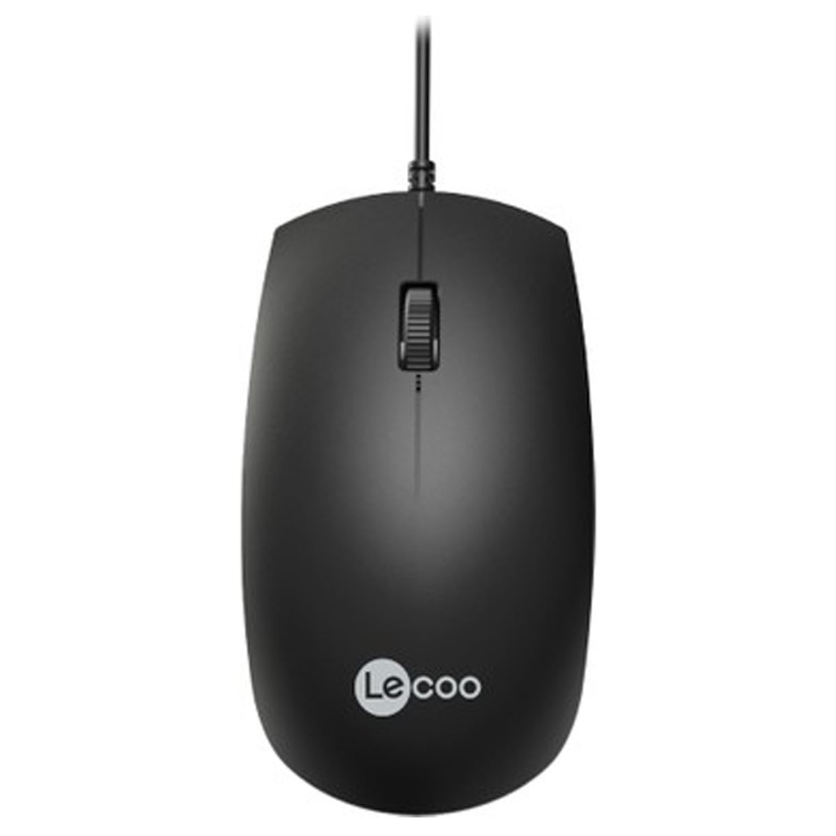 LECOO KABLOLU MOUSE MS100 SİYAH 1