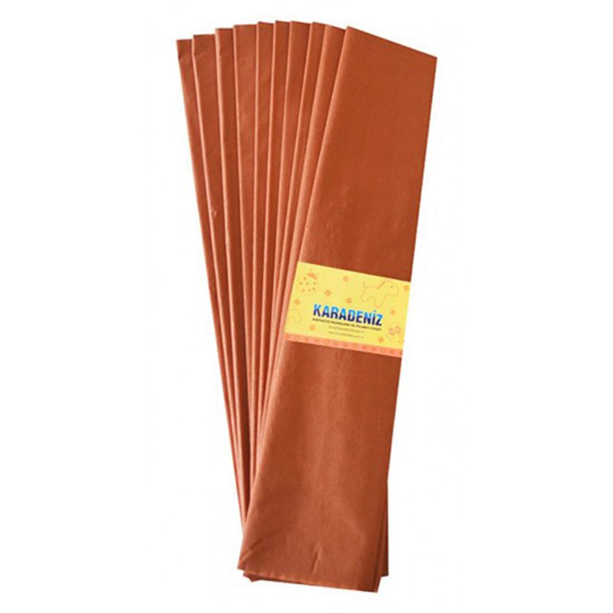 LİNO GRAPON KAĞIDI KAHVERENGİ LÜX 50x200 10 LU PA-014-KHV 1