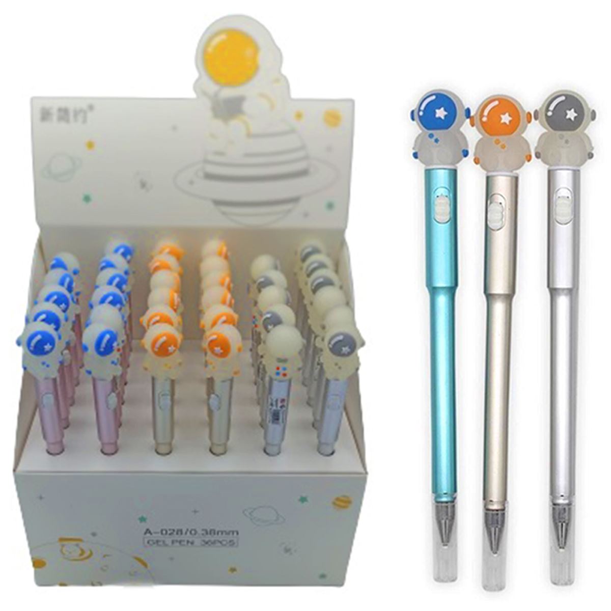 MAXX JEL KALEM A-028 ASTRONOT IŞIKLI 36 LI 1