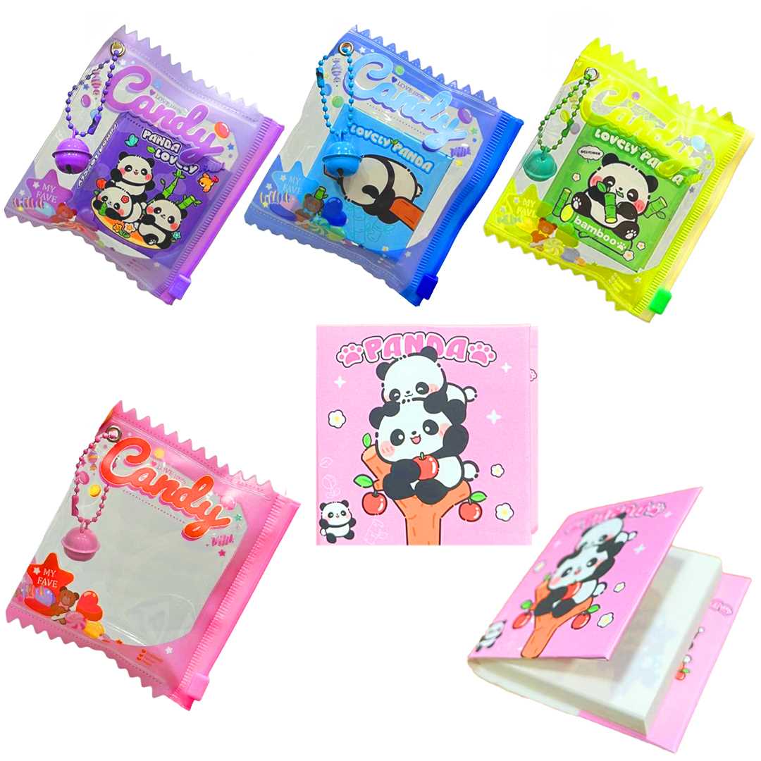 MAXX MİNİ NOT DEFTERİ 82801-82802-82803 53x53MM CÜZDANLI 20 Lİ 1