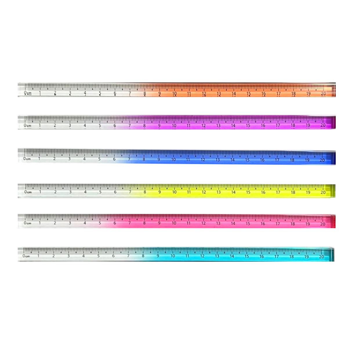 MAXX AKRİLİK KÜP CETVEL 20 CM 2060-20 1
