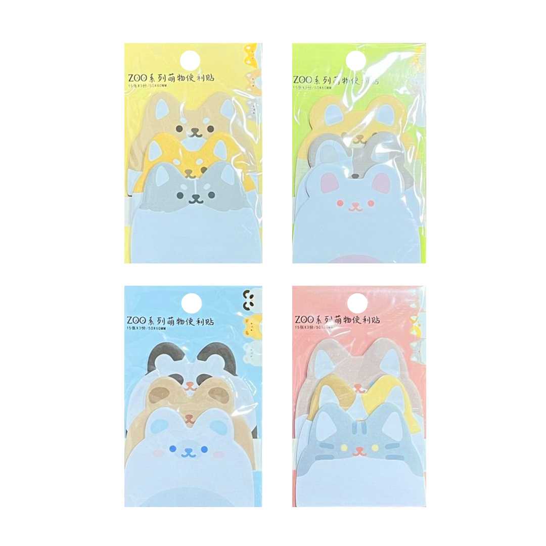 MUNİS POSTİT GB6675 ZOO 5x6 15 YP 3 LÜ 80 PK 1