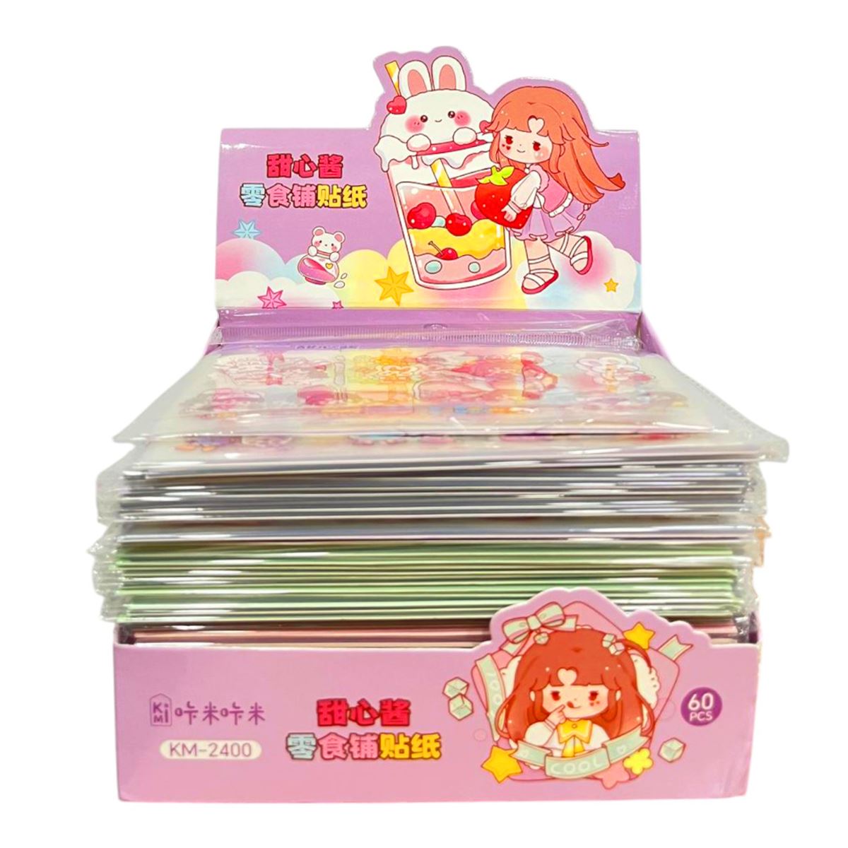 KİMİ STİCKER SET KM-2400 9x16 60 PK 1