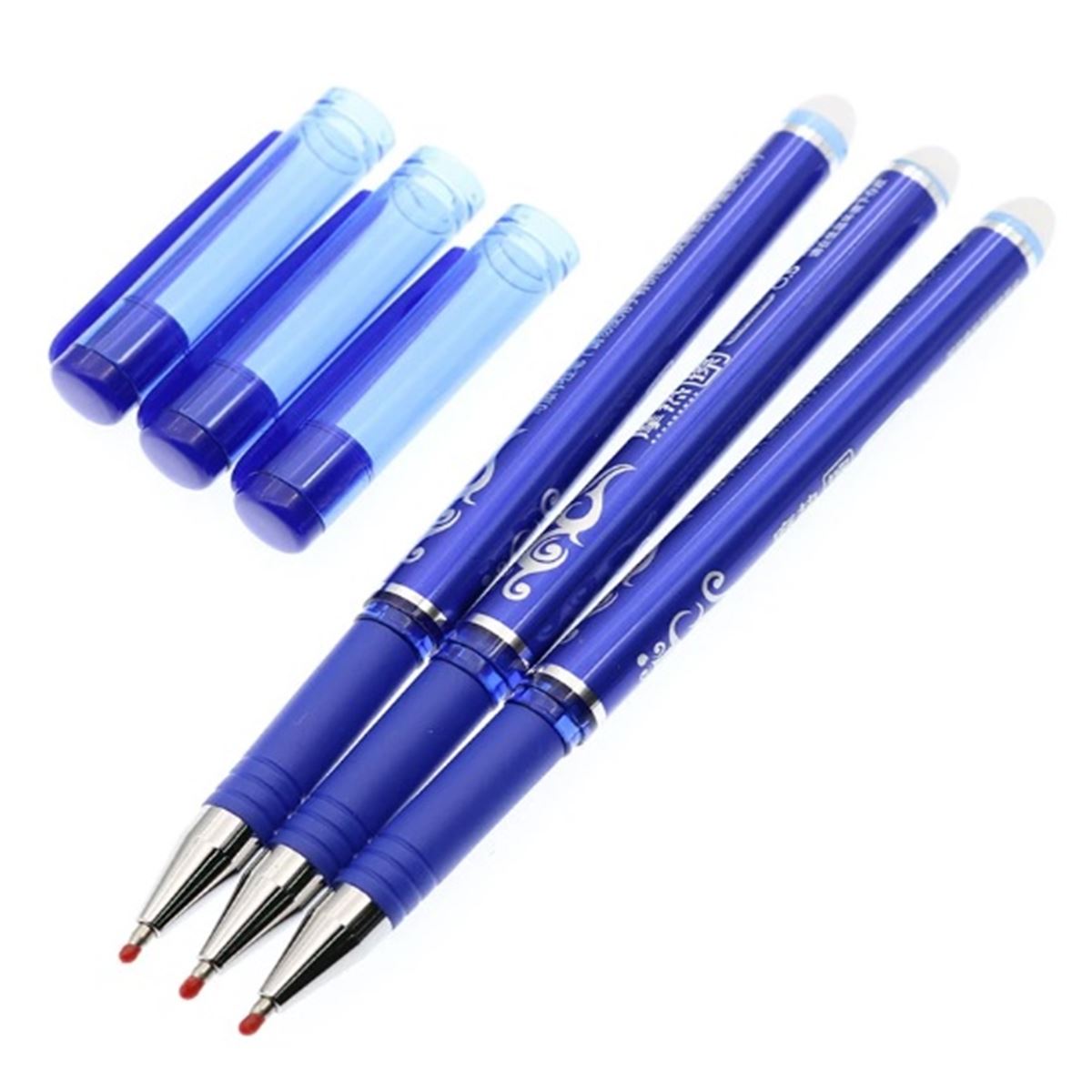 LIT TÜKENMEZ KALEM SİLİNEBİLİR 05 MAVİ 12 Lİ GP-2518 1