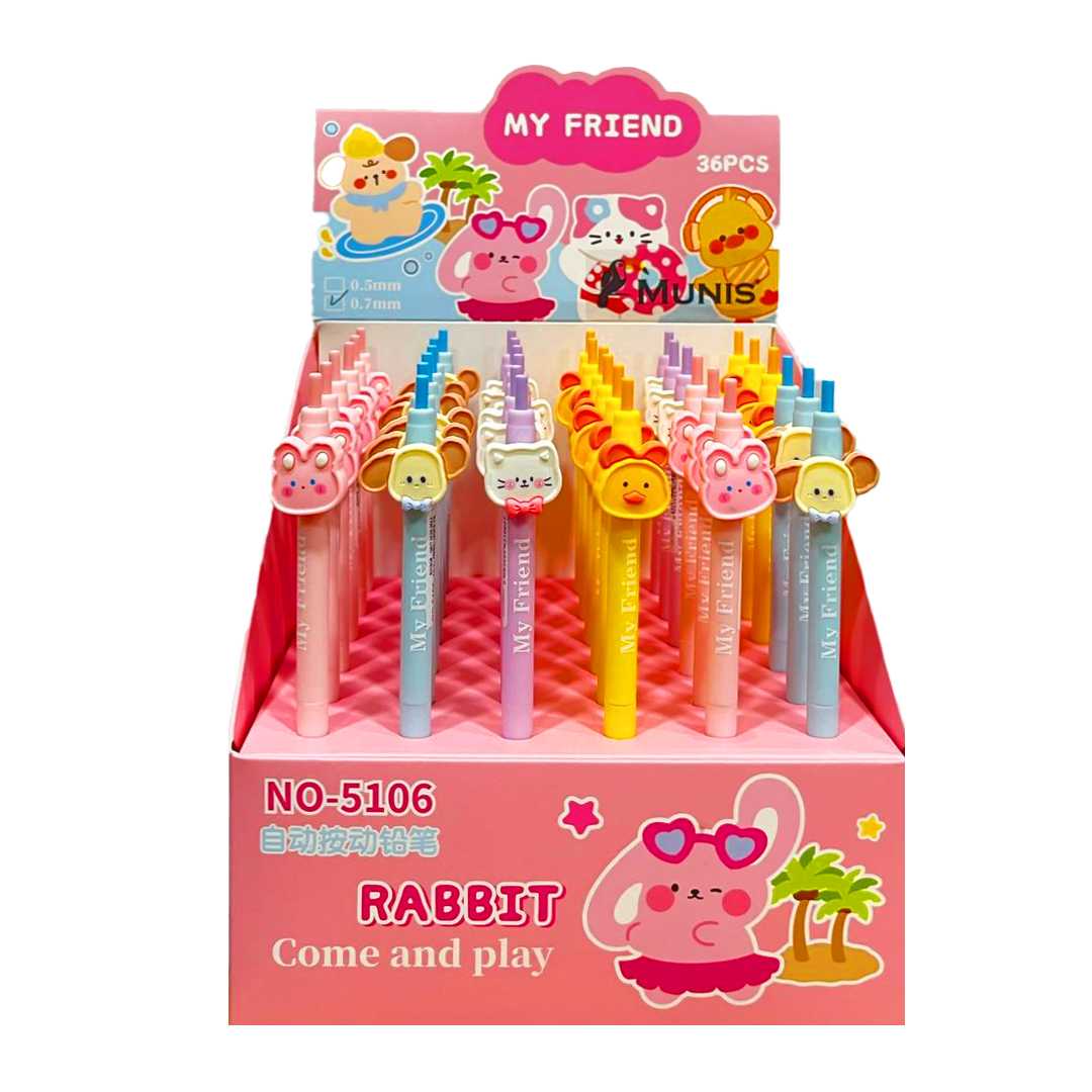 MUNİS VERSATİL 07 MM 5106 MY FRİEND SEVİMLİ HAYVANLAR 36 LI 1