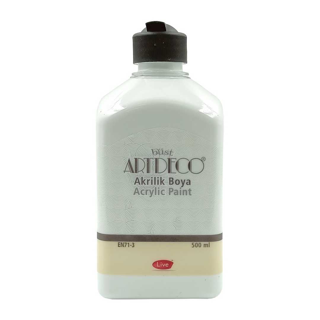 ARTDECO AKRİLİK BOYA 500 ML BEYAZ BULUT 3624 1