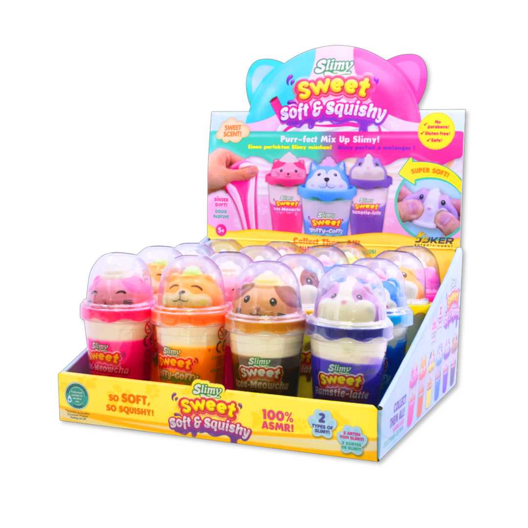 SLİMY SWEET SOFT SQUİSHY 33522 6 ASORTİ 16 LI 5+ 1