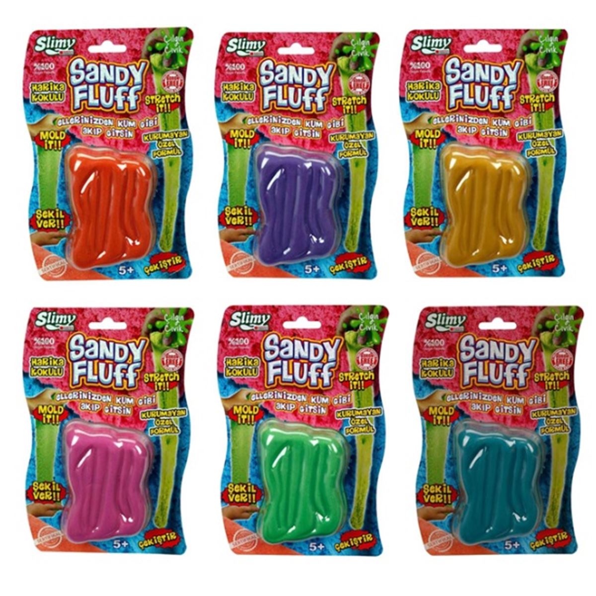 SARP SLIMY 33840 SANDY FLUFF 6 RENK 160 GR 1
