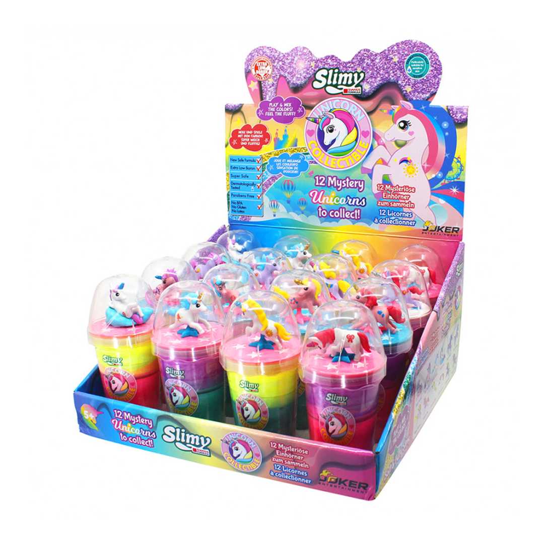 SLİMY NEW UNİCORN SLİME 33911 3 RENK 16 LI 5+ 1