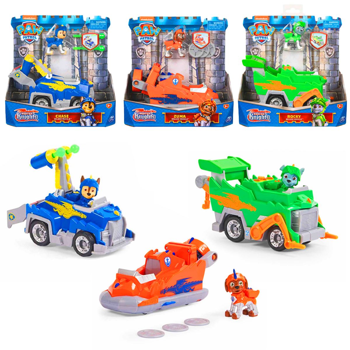 SPİN MASTER PAW PATROL 6062181 KURTARMA ARAÇLARI VE KAHRAMANLAR 3+ 1