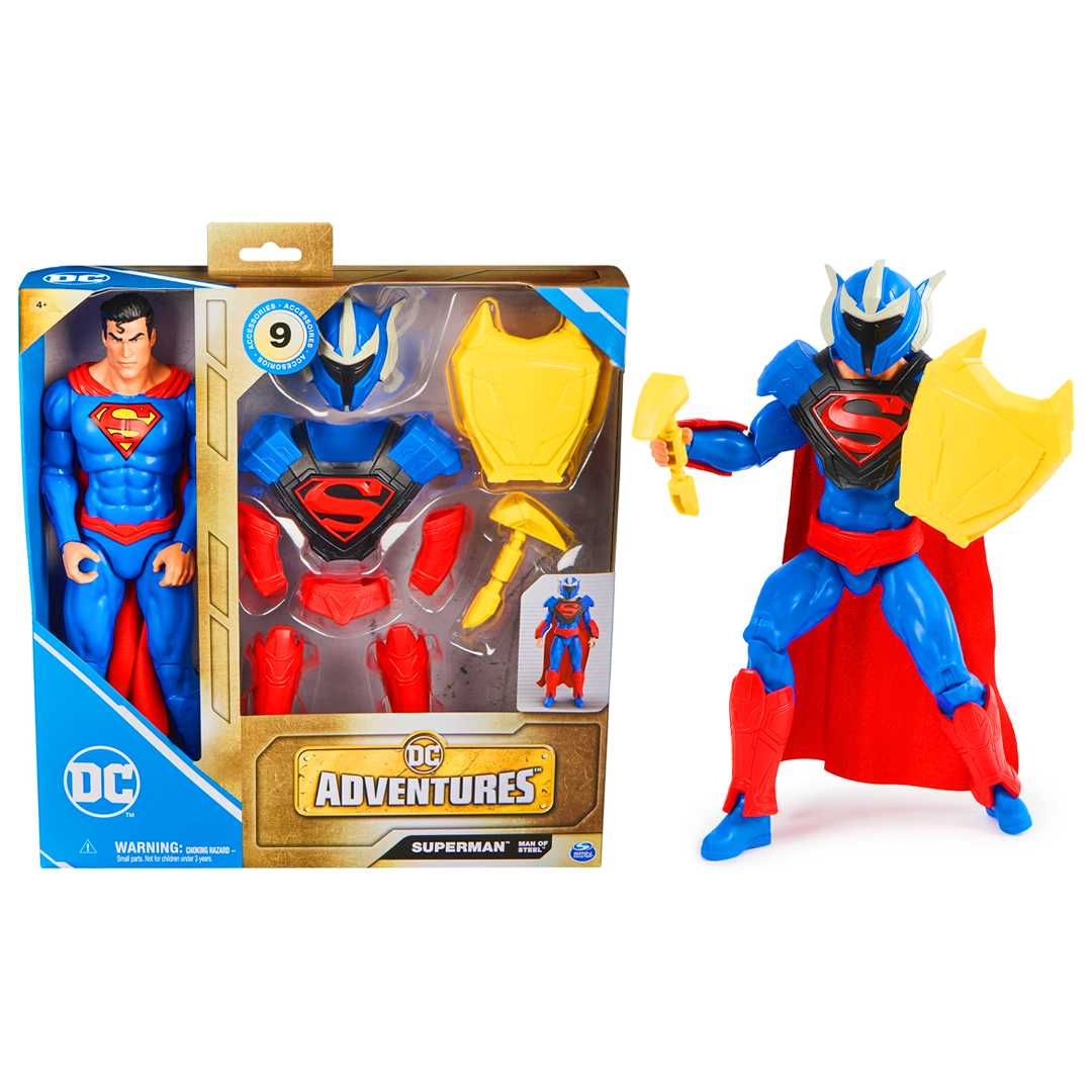 SPİN MASTER DC ADVENTURES SUPERMAN 6067957 FİGÜR SET 4+ 1
