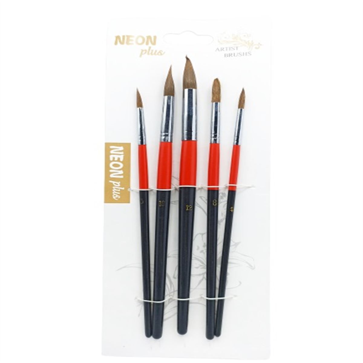 NEON PLUS FIRÇA SETİ HKD-66 5 Lİ 1