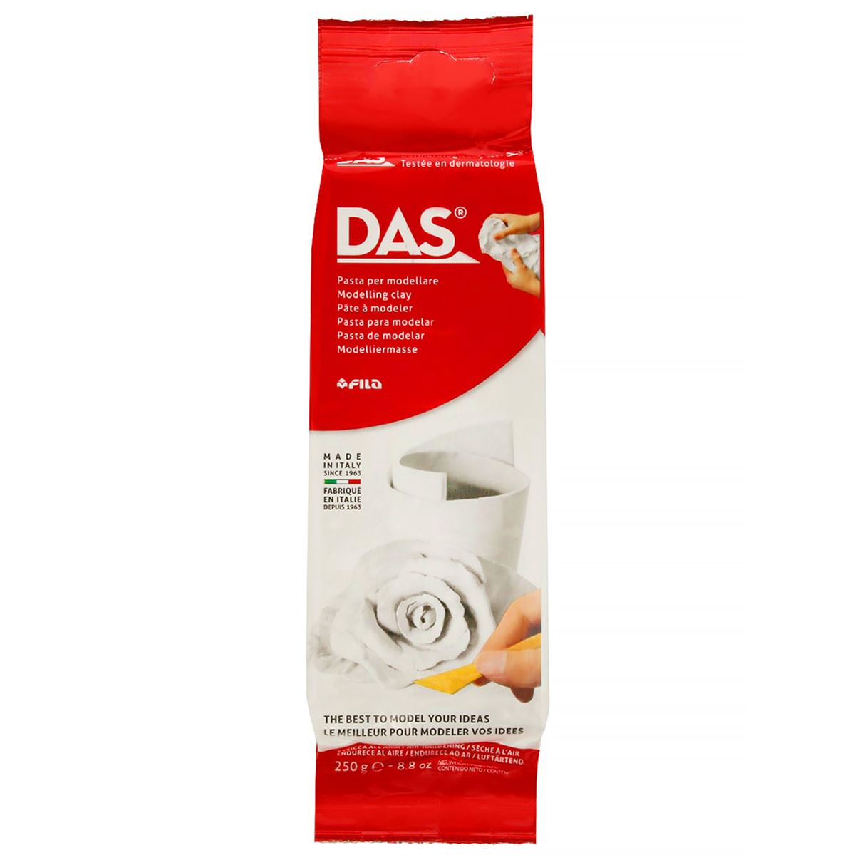 DAS SERAMİK HAMURU 250 GR BEYAZ 348400 1