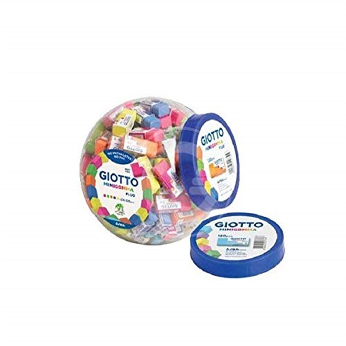 GIOTTO SİLGİ MİNİGOMMA FOSFORLU 120 Lİ 232700 1