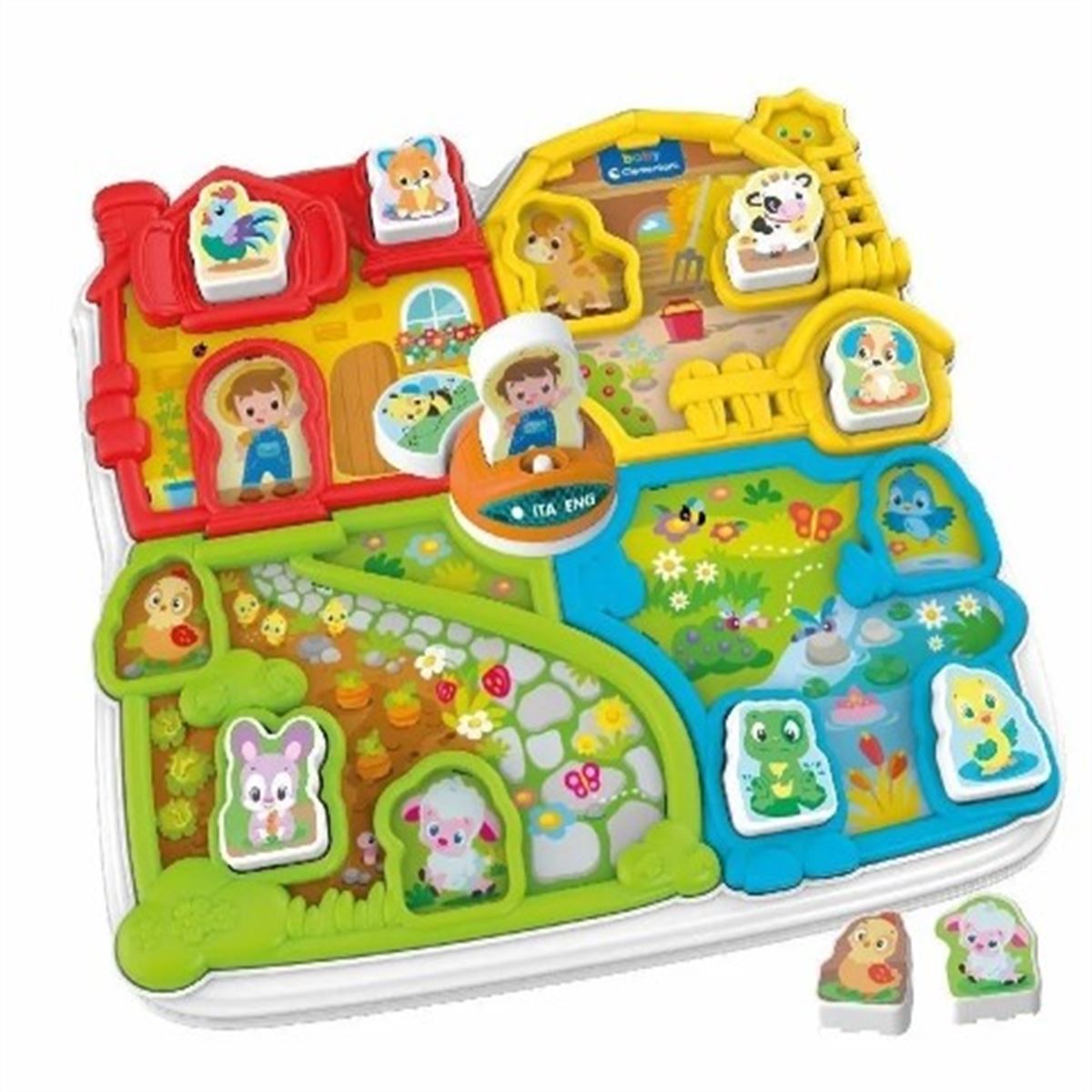 CLEMENTONİ BABY ANİMAL FARM 17716 BEBEK HAYVANLAR ÇİFTLİĞİ 18M+ 1