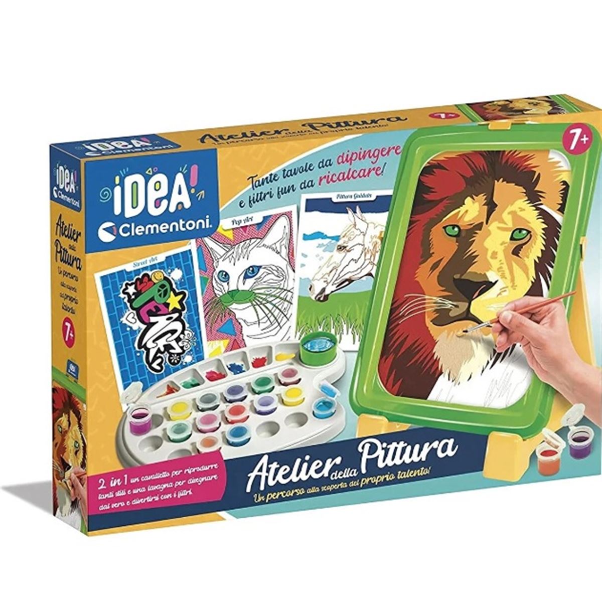 CLEMENTONİ İDEA PAİNT STUDDİO 18717 RESİM ATÖLYESİ 7+ 1
