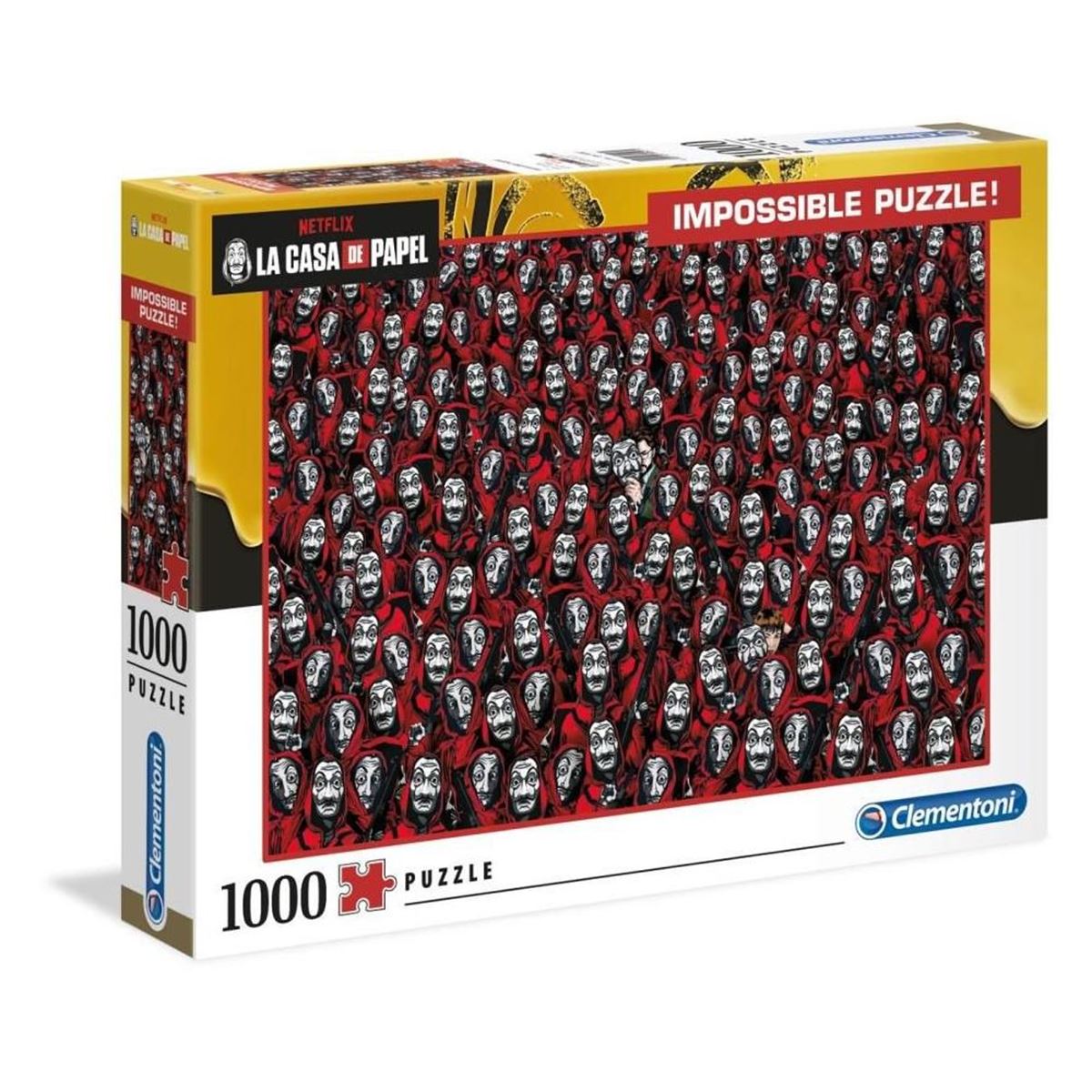 CLEMENTONİ PUZZLE 39527 İMPOSSİBLE LA CASA 1000 PARÇA 1