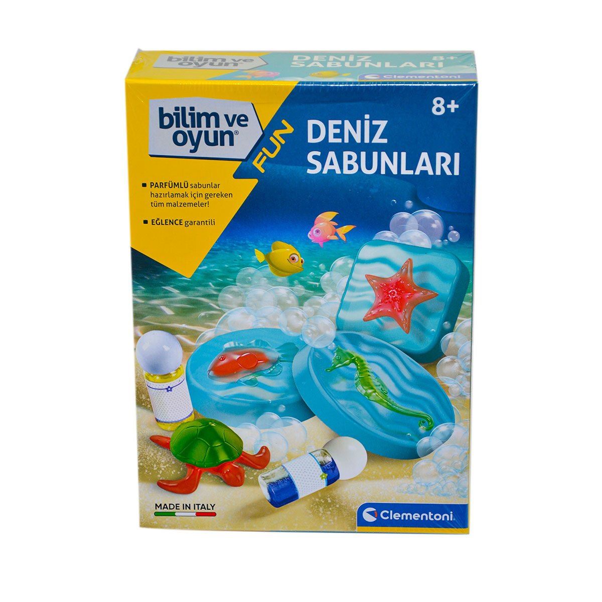 CLEMENTONİ DENİZ SABUNLARI 64189 BİLİM VE OYUN 8+ 1