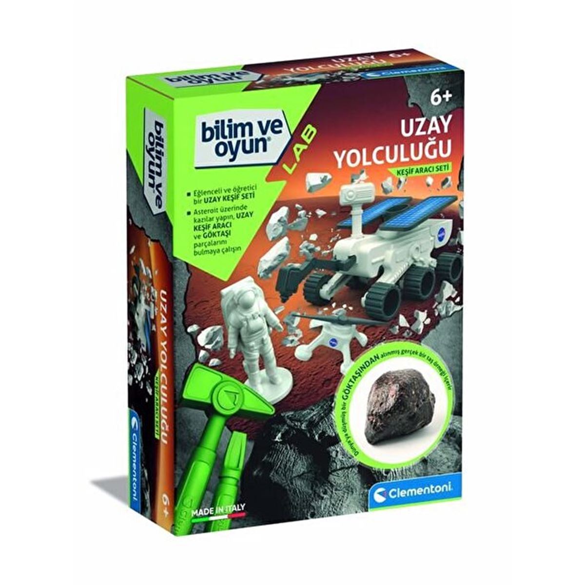CLEMENTONİ UZAY YOLCULUĞU NASA KEŞİF ARACI SETİ 64190 BİLİM VE OYUN 6+ 1