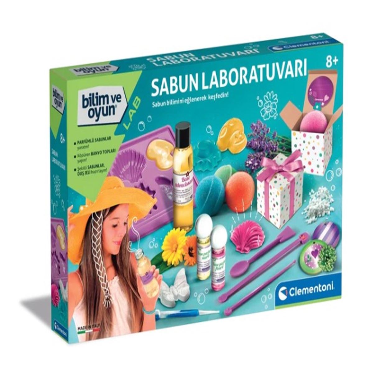 CLEMENTONİ BİLİM VE OYUN 64433 SABUN LABORATUVARI 8+ 1