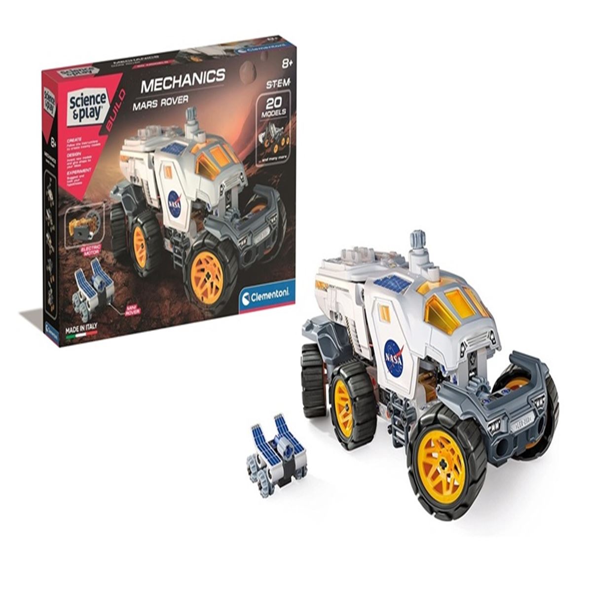 CLEMENTONİ MECHANİCS MARS ROVER 75070 20 MODELS BİLİM VE OYUN 8+ 1