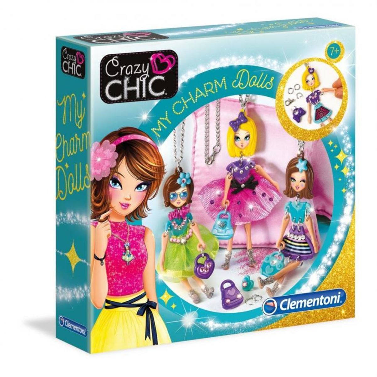 CLEMENTONİ OYUNCAK 78520 CRAZY CHİC MY CHARM DOLL 1