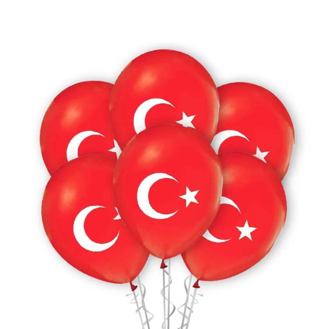 GEMAR BALON AY YILDIZ 10 İNÇ 100 LÜ 8+ 1