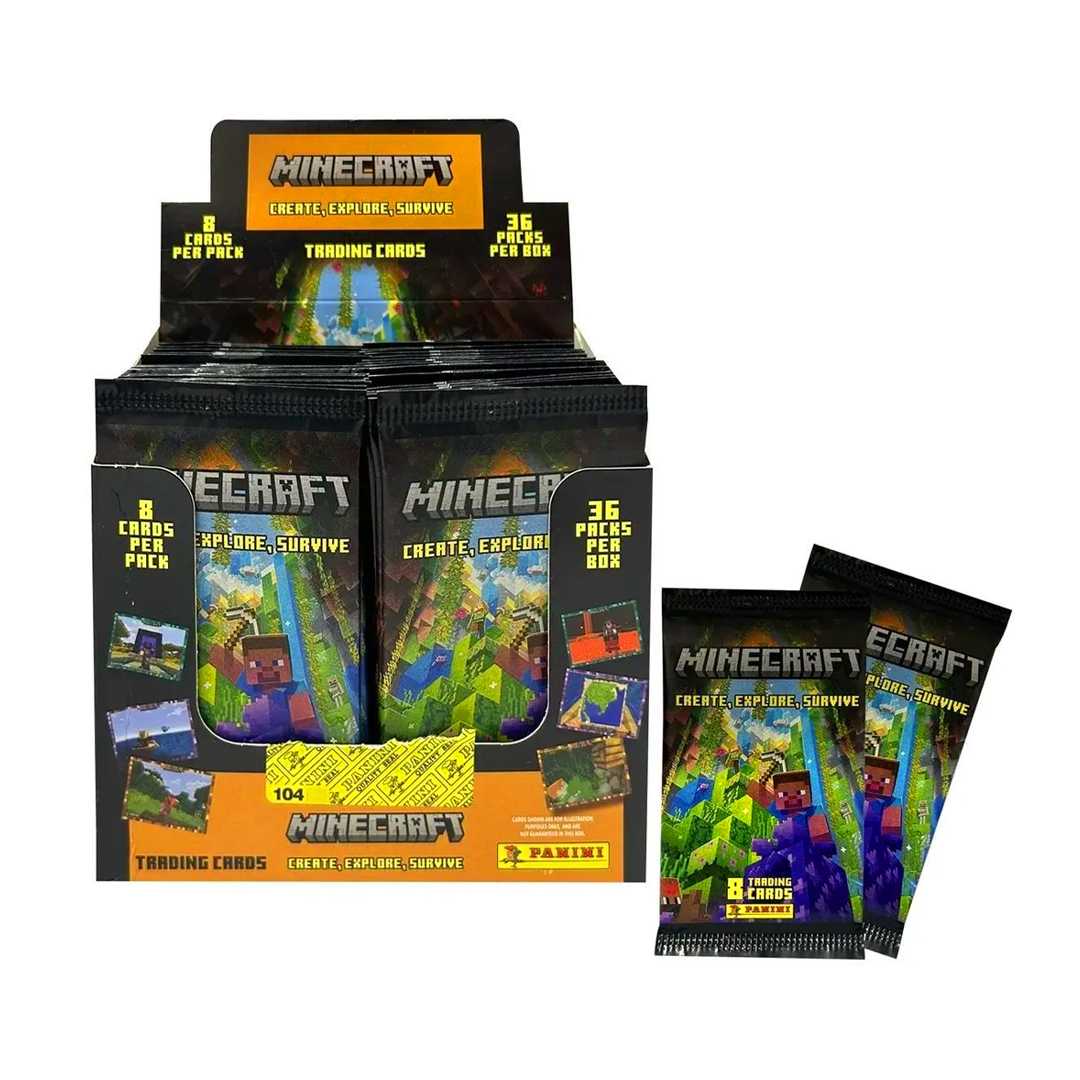 PANİNİ MİNECRAFT TRADİNG KART SETİ 8 KART 36 LI 3+ 1