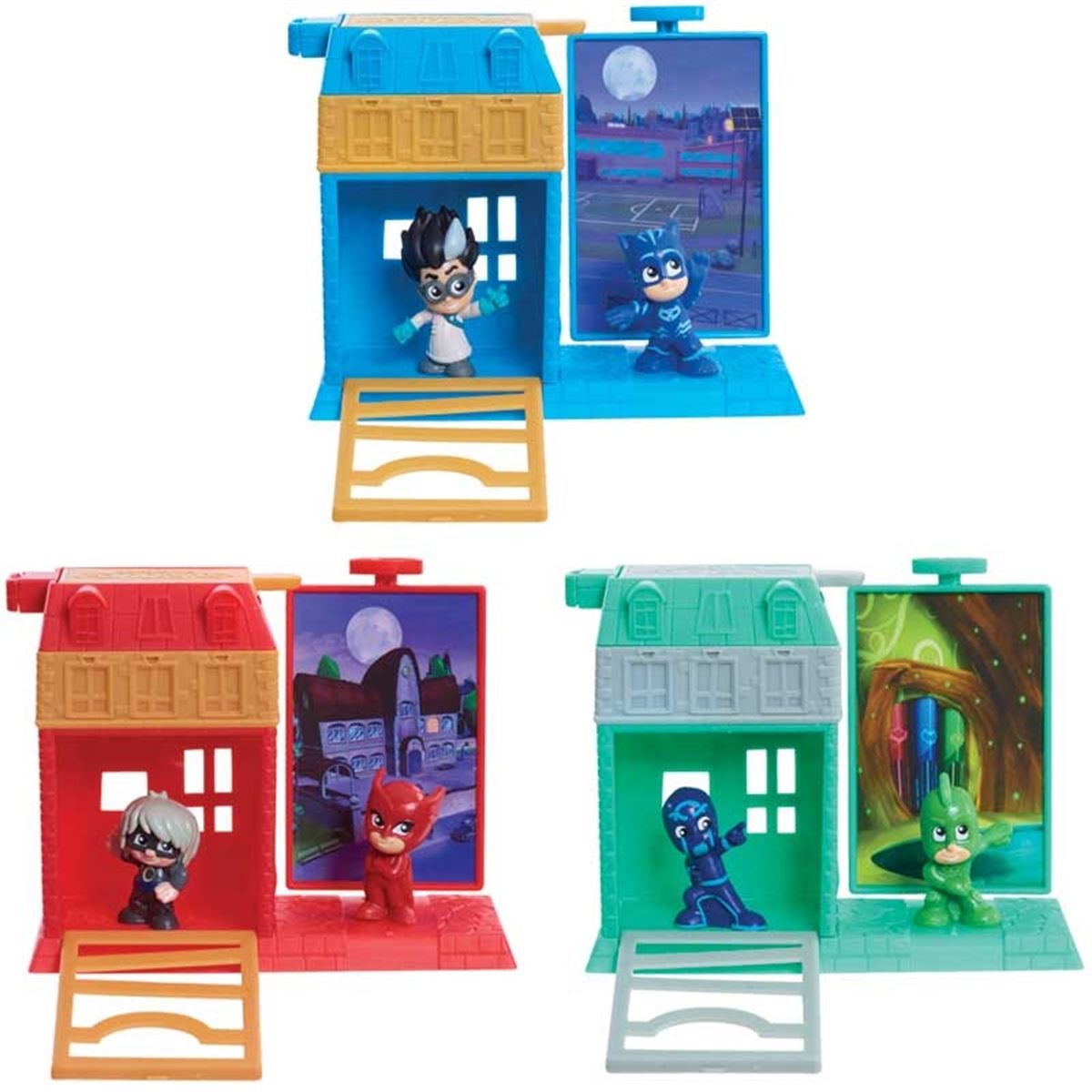 PJMASKS TRAP-ESCAPE PLAYSET PJMA7110 GECE KAÇIŞ PLANI OYUN SETİ 3+ 1