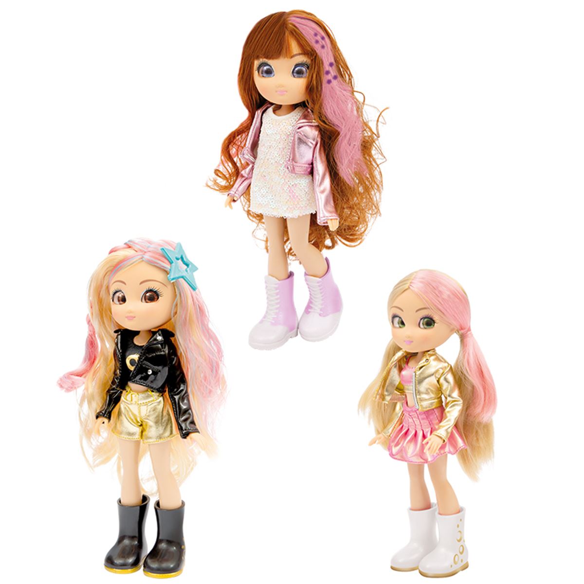 GİOCHİ BEBEK UNİQUE EYES MYM08 HARİKA SAÇLAR 3+ 1