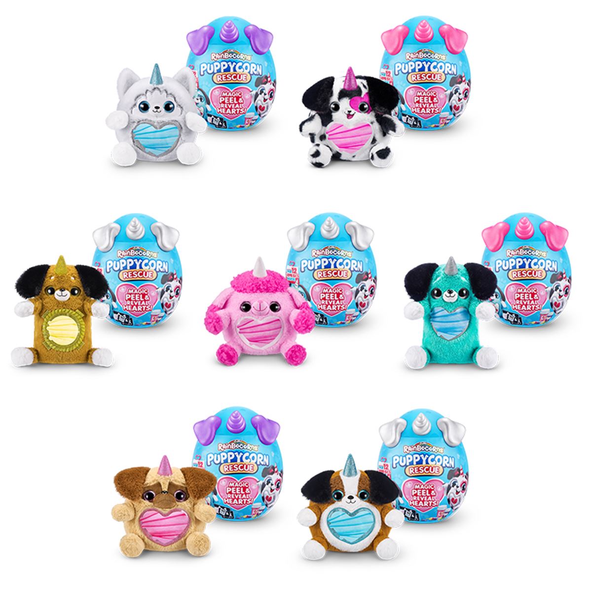 ZURU RAİNBOCORNS PUPYCORN RESCUE RAR14000 SÜPRİZ YUMURTA 3+ 1