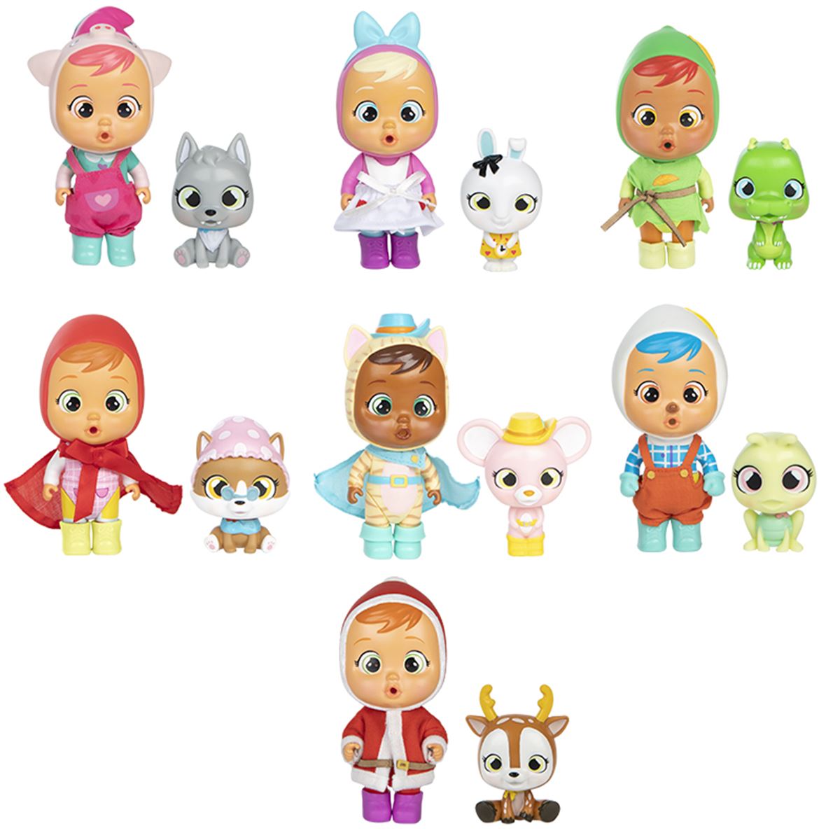 GİOCHİ CRY BABİES CYM09000 STORYLAND MASAL DİYARI AĞLAYAN MİNİ BEBEKLER 3+ 1