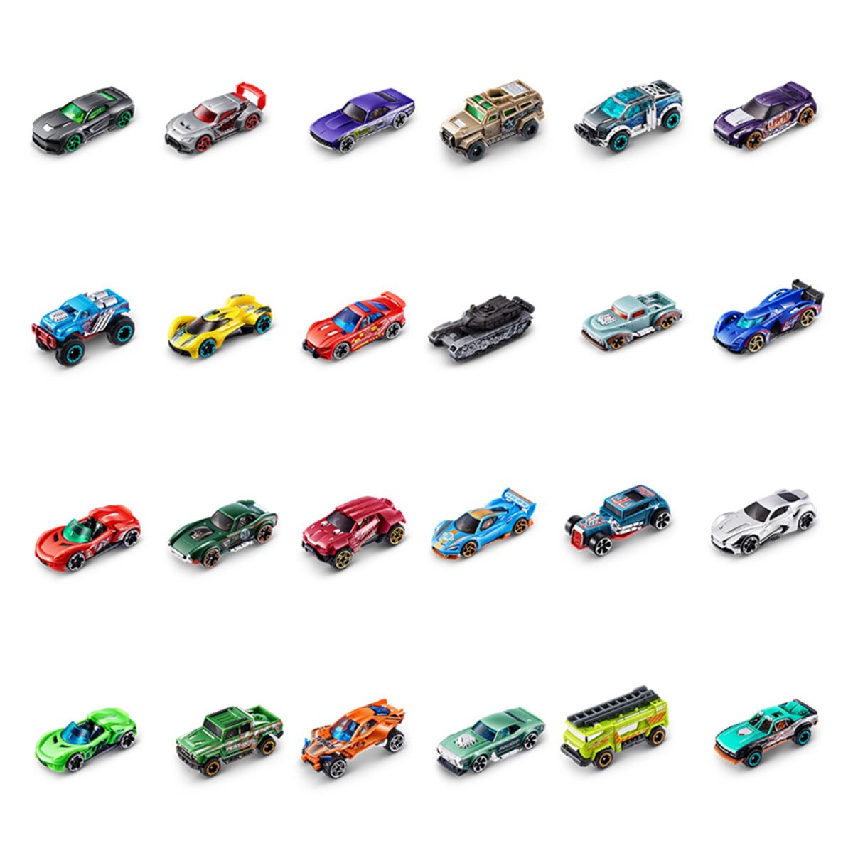 ZURU METAL MACHİNES 6708-ZUR3177 TEKLİ 24 LÜ 3+ 1