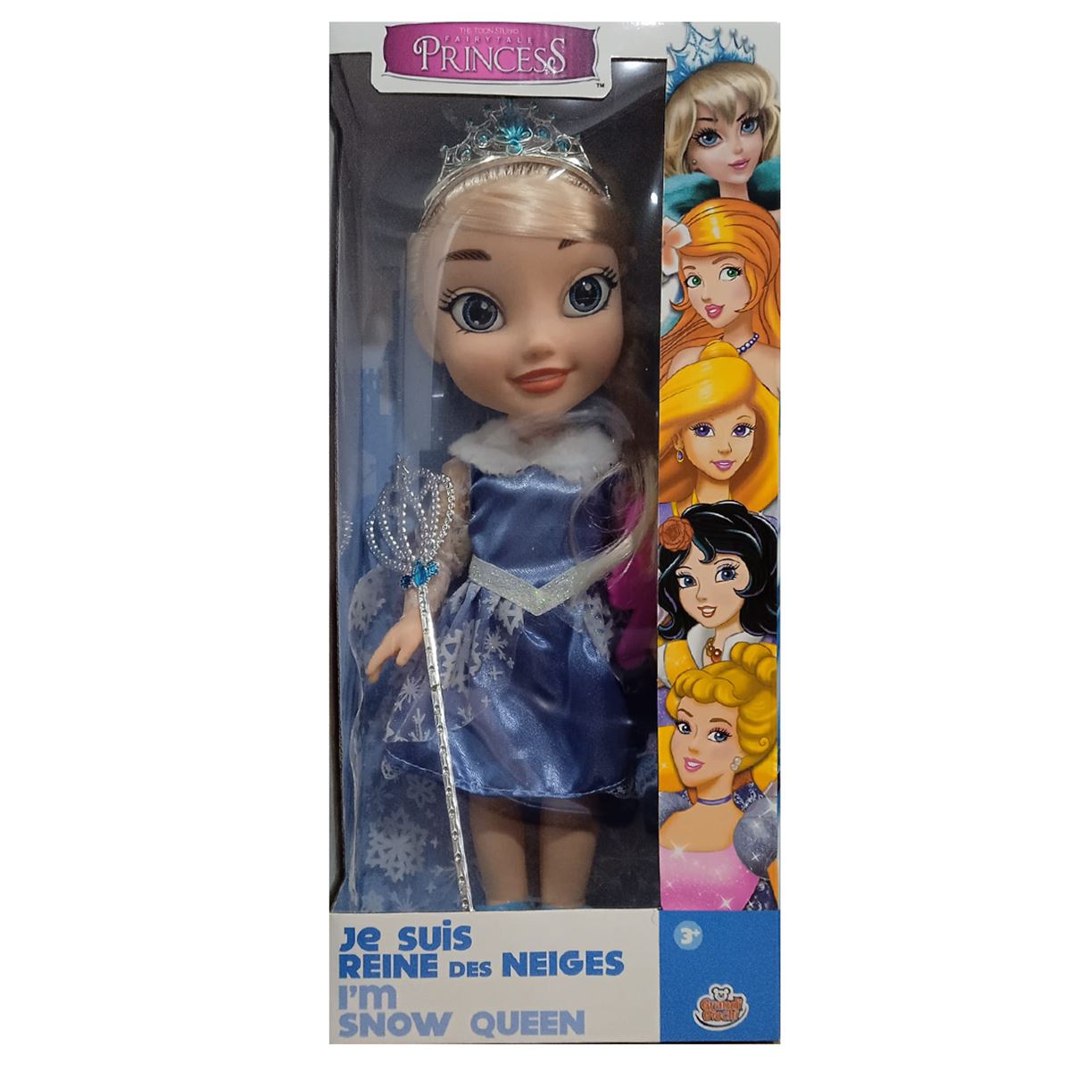 PRİNCESS FAT01100 PRENSES BEBEK SNOW QUEEN ELSA 35 CM 3+ 1