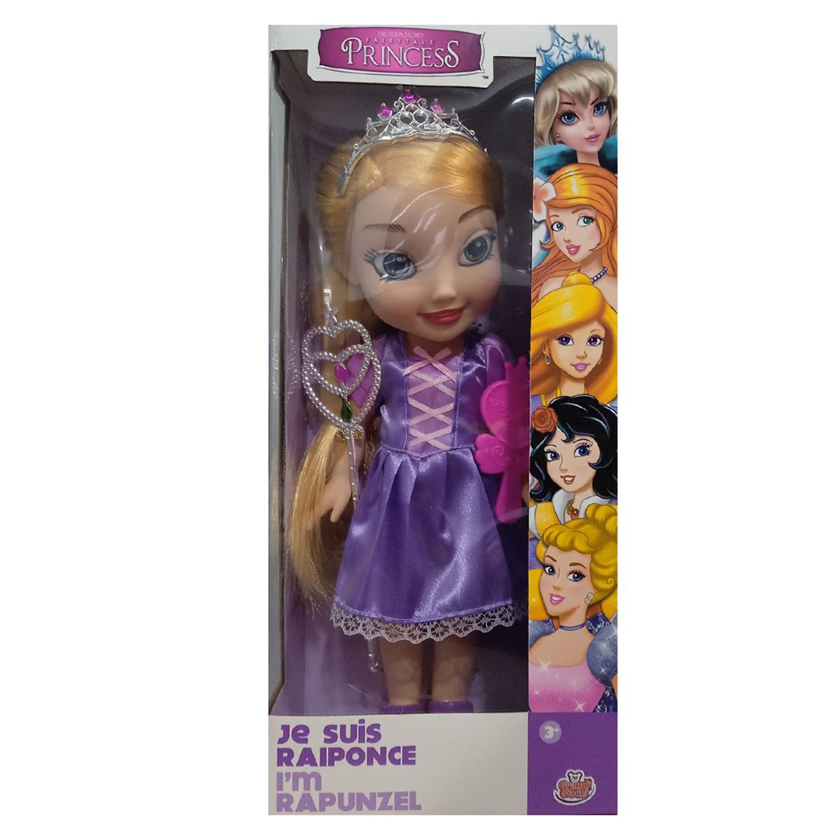 PRİNCESS FAT01300 PRENSES BEBEK RAPUNZEL 35 CM 3+ 1